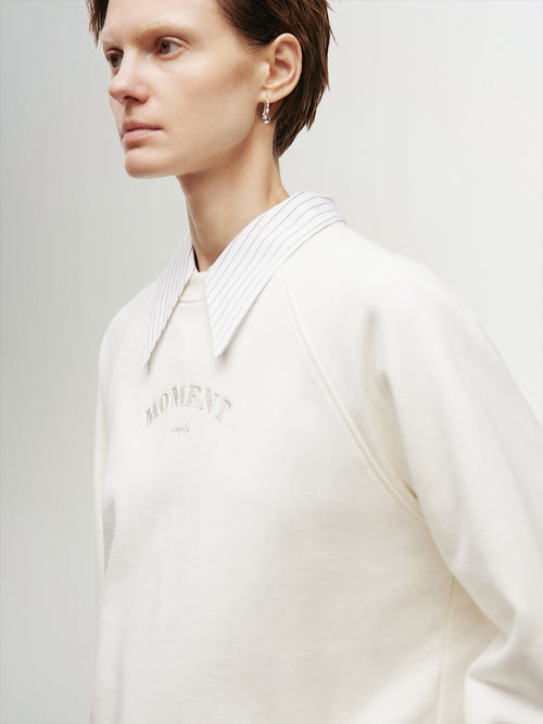 Load image 1 in gallery view. Pure Cotton Sweatershirt