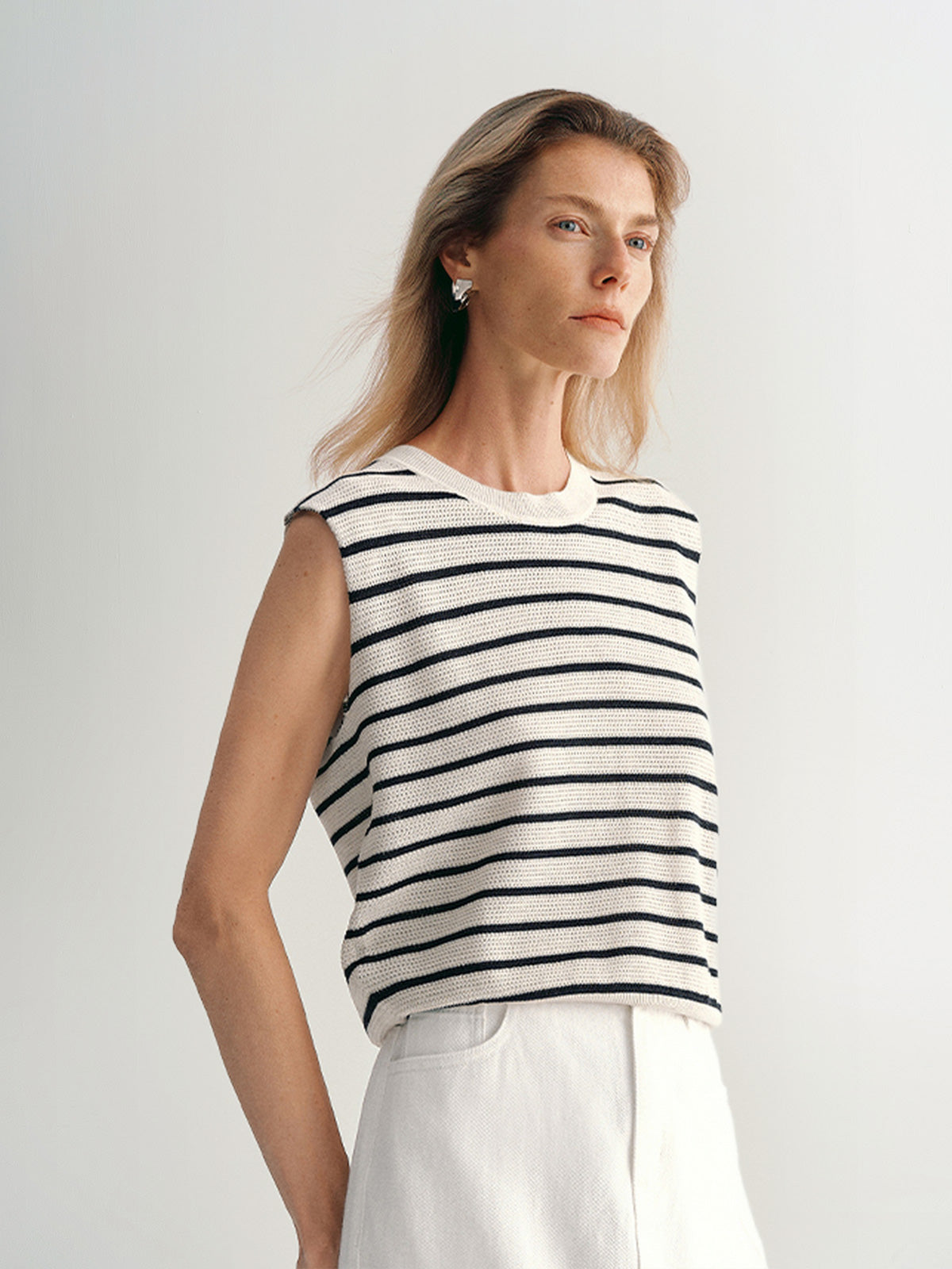 Striped Knit Tank