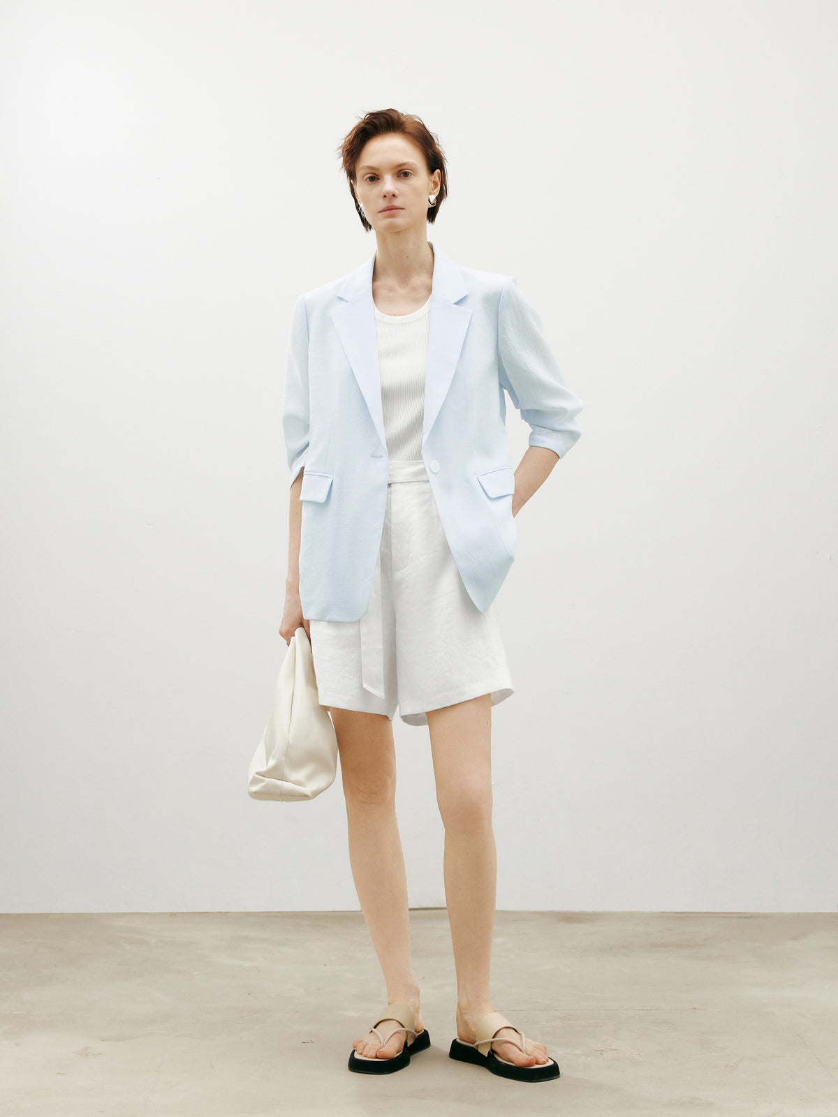 100% Linen Shorts