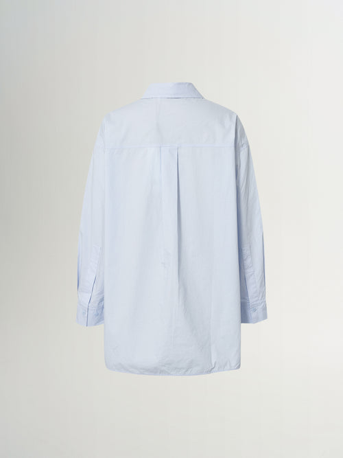 Load image 1 in gallery view. Cotton Point-Collar Necktie Shirt