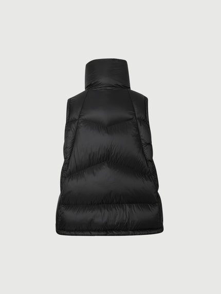 High Neck Goose Down Puffer Vest