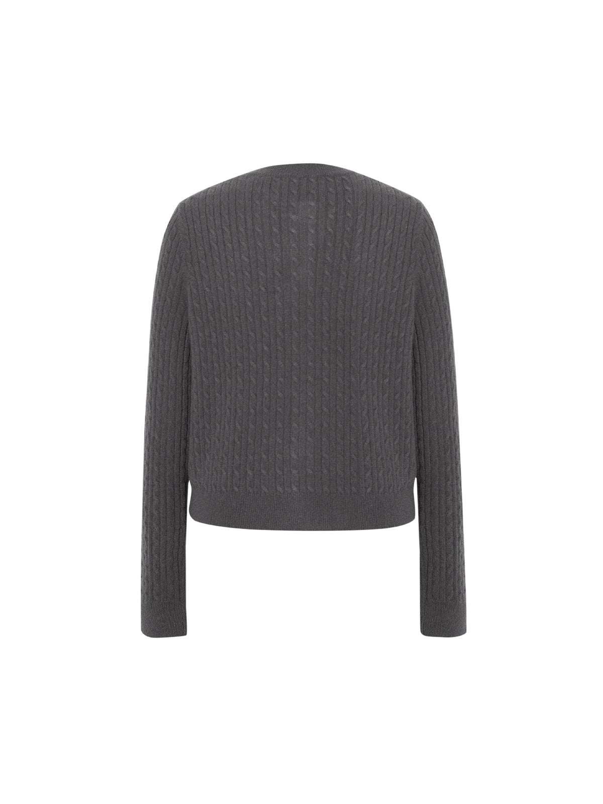 Cable Knit Cashmere Cardigan