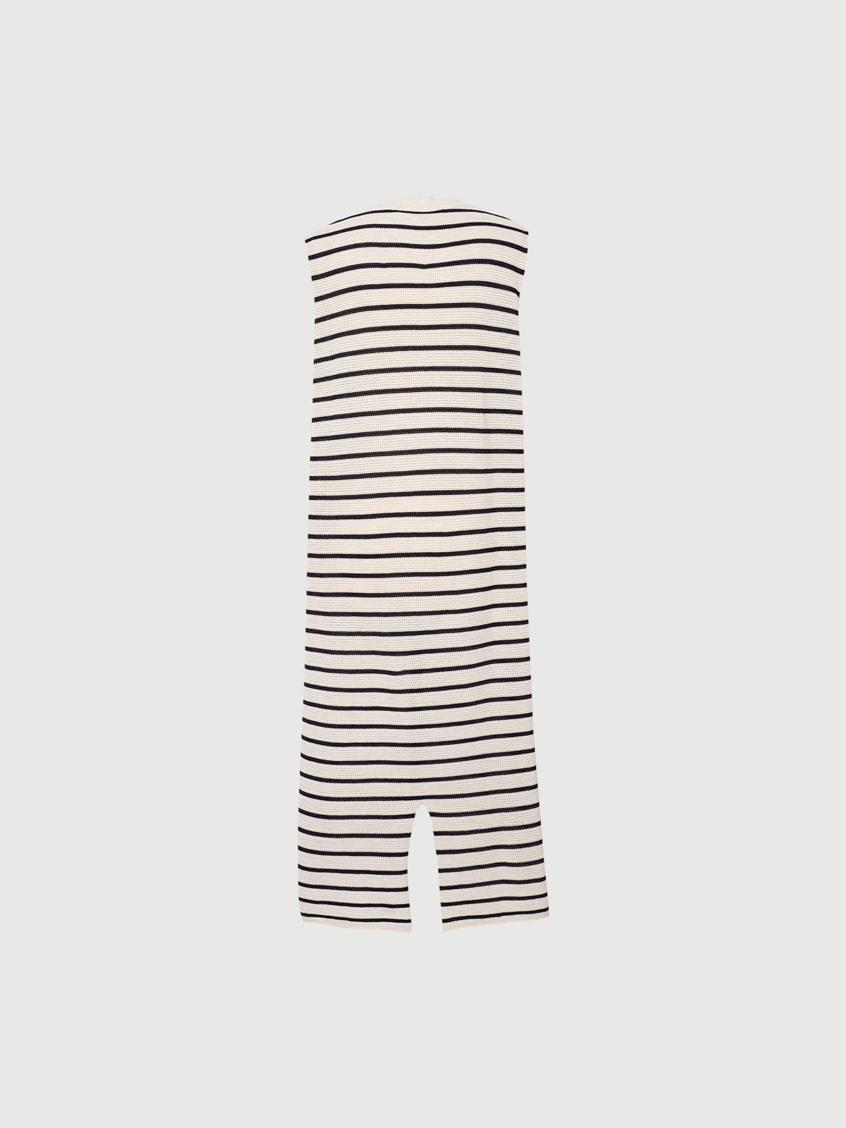 Stripe Sleeveless Jersey Dress