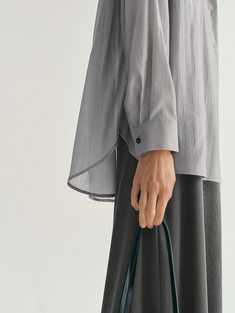 Lyocell Sheer Shirt