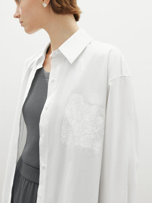 Load image 1 in gallery view. Pure Cotton Unique Design Shirt