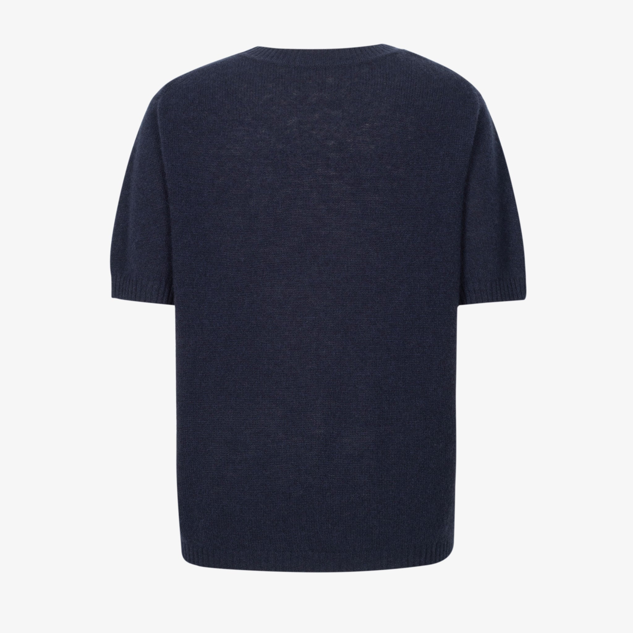 Crew Neck Short Sleeve Knit Top