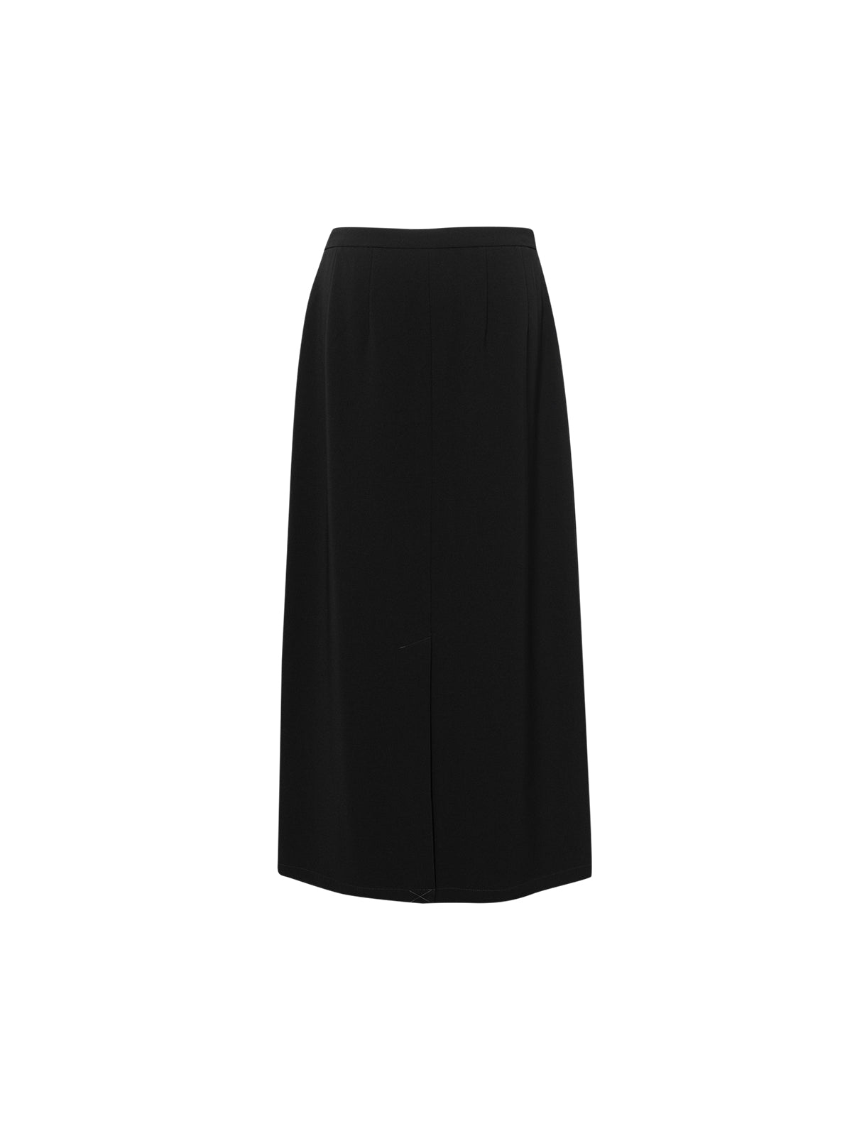 A-Line Triacetate Midi Skirt