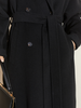 Pure Wool Midi Coat