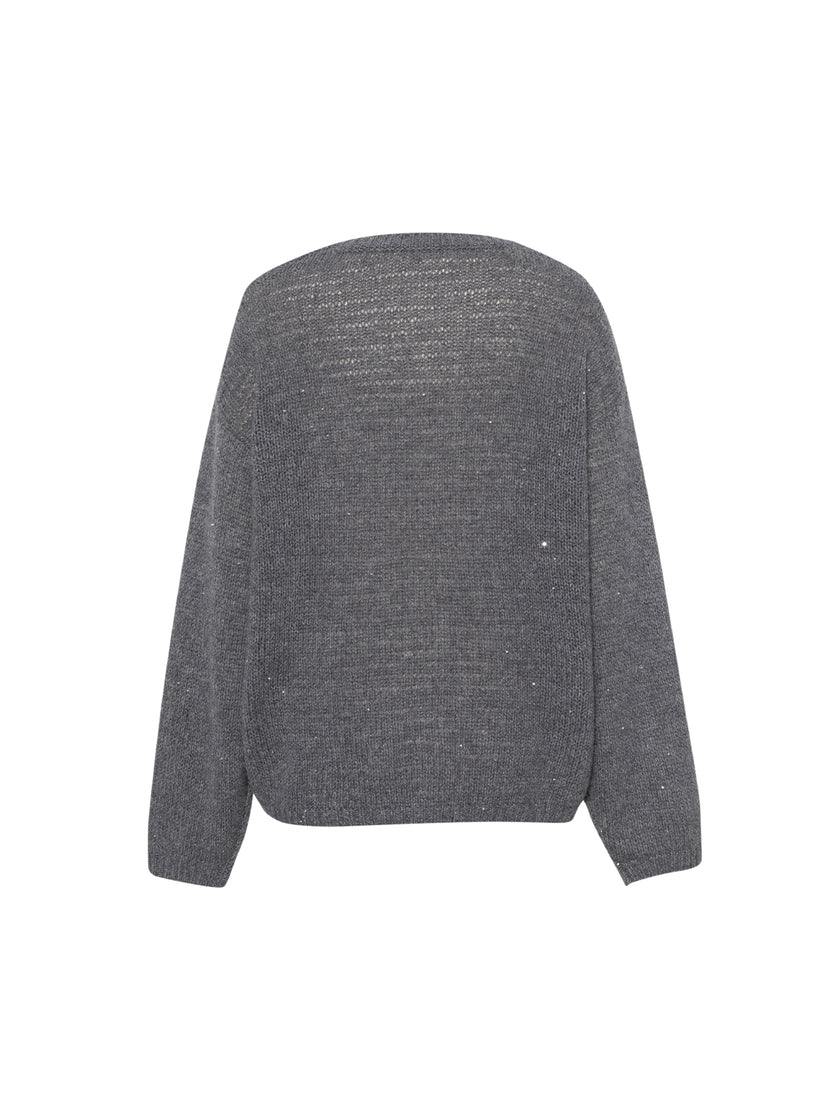 Cashmere Tiny Sequins Sweater