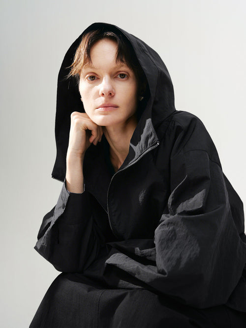 Load image 1 in gallery view. Zipper Hoodie Jacket