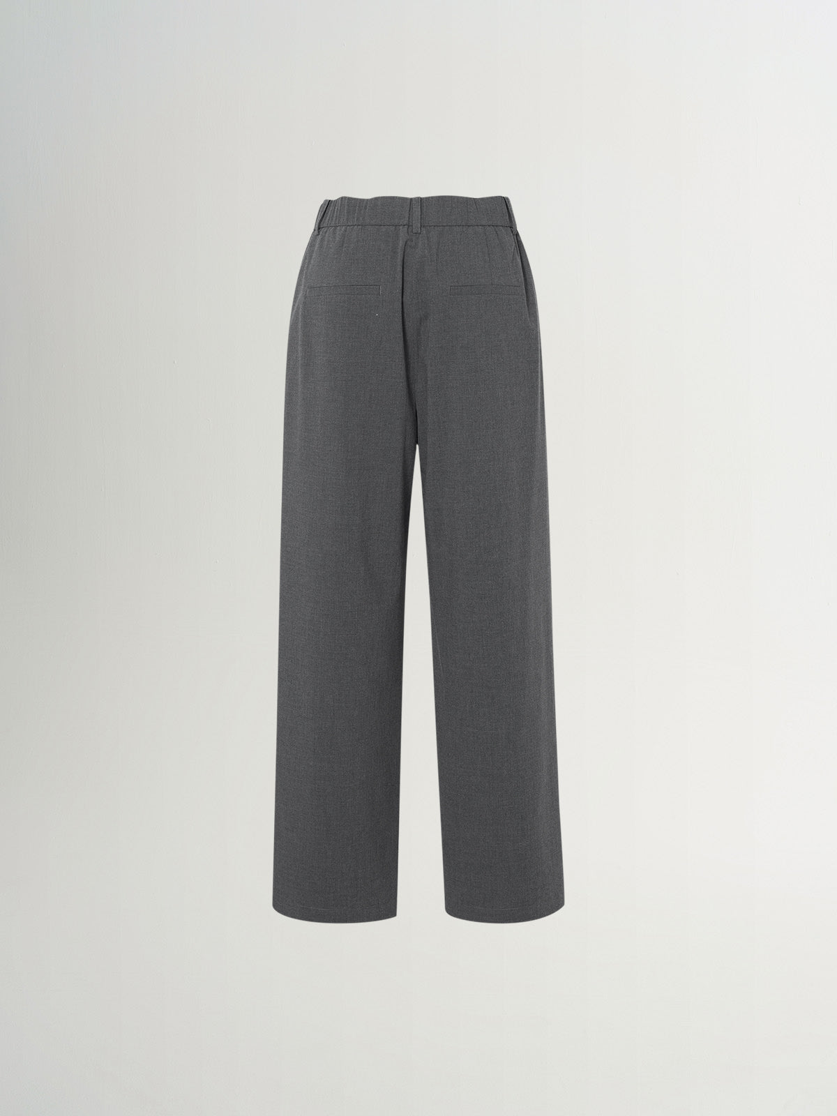 Cropped Architectural Wide-Leg Pants