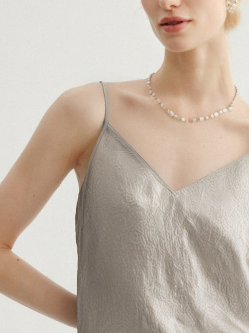 Load image 1 in gallery view. Pure Acetate Slip Dress