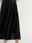 Pleated Maxi Skirt