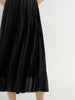 Pleated Maxi Skirt