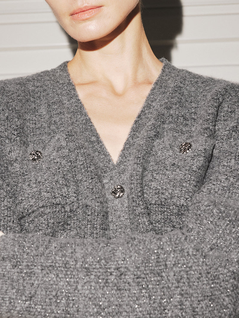 Wool Tweed Short Jacket Skirt Suit - MEILLEUR MOMENT OFFICIAL STORE NEW YORK