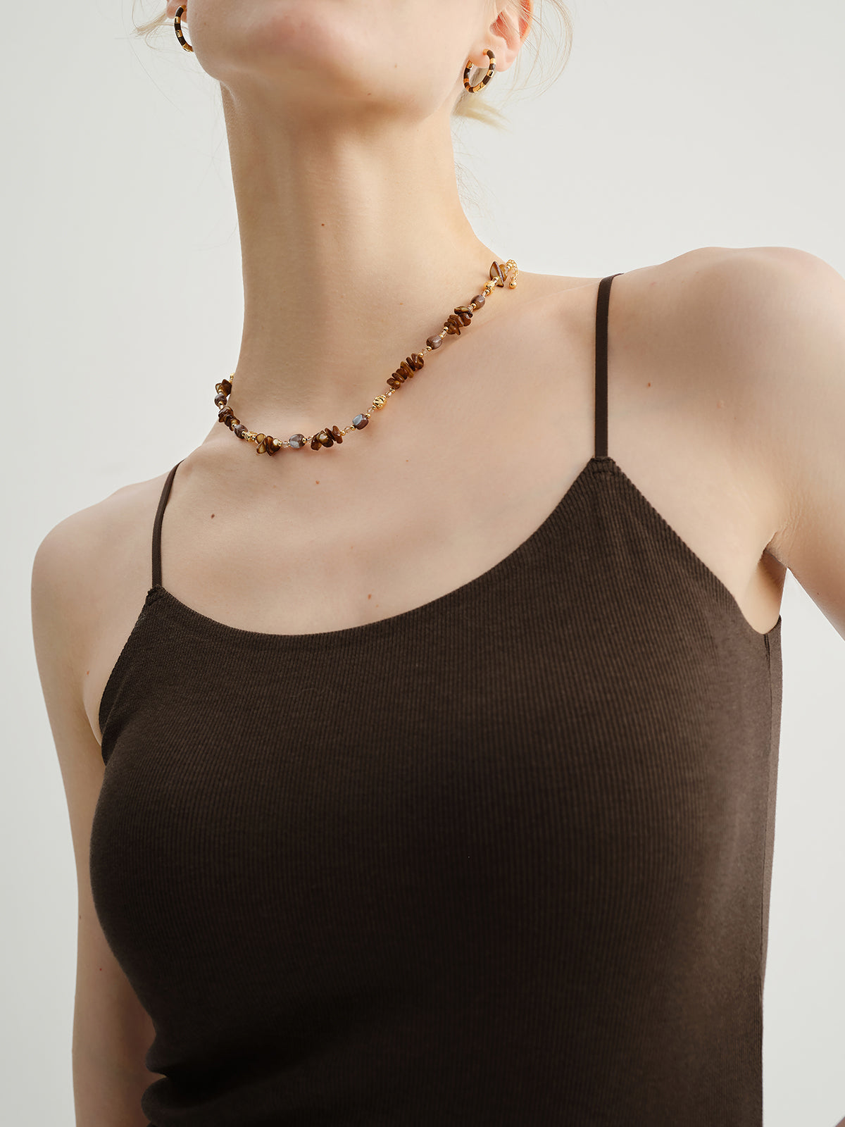 Integrated-Bra Seamless Cami