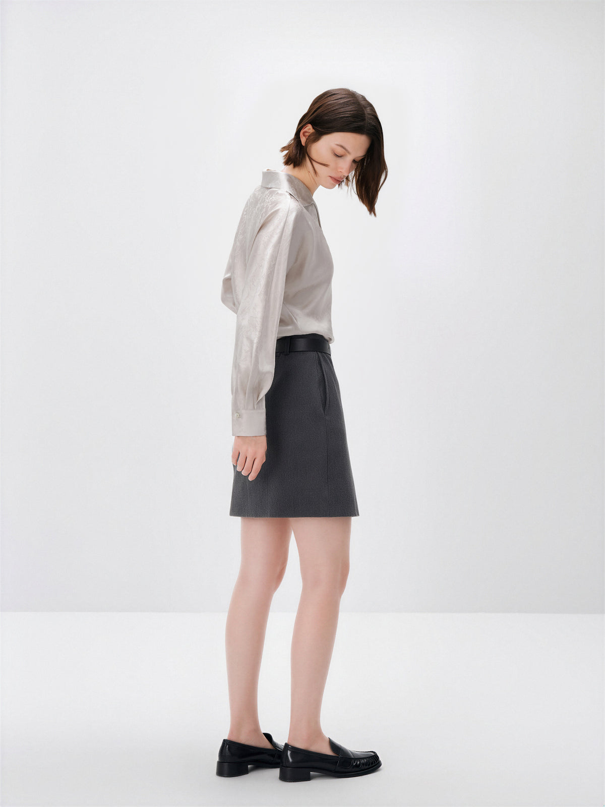 Tailored Mini Skirt