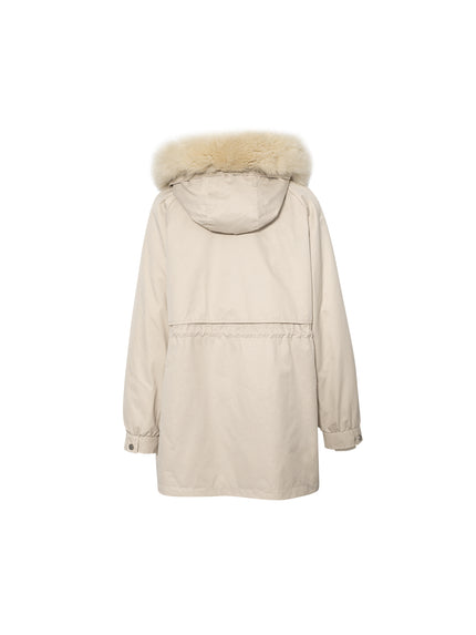 Otter Rabbit Fur Parka