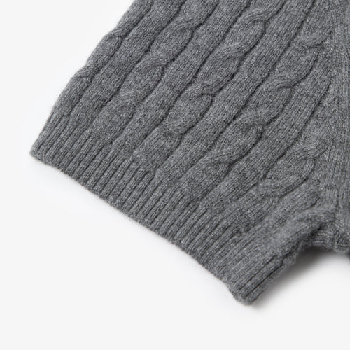 Load image 1 in gallery view. Crew Neck Short Sleeve Knit Top