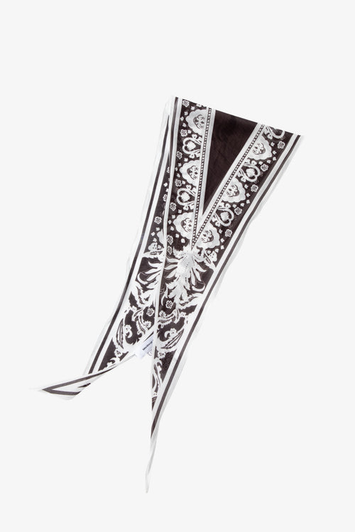 Load image 1 in gallery view. Vintage Floral Triangle Scarf