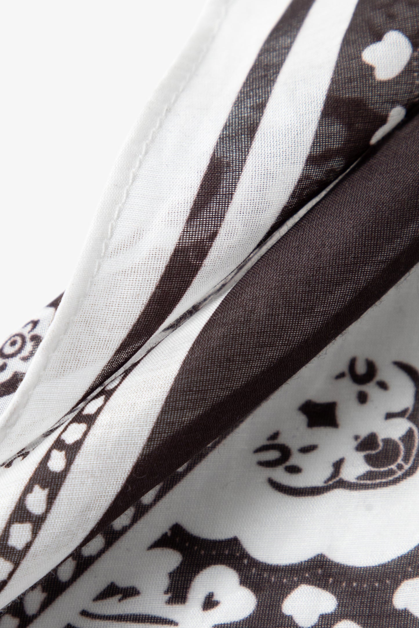 Vintage Floral Triangle Scarf