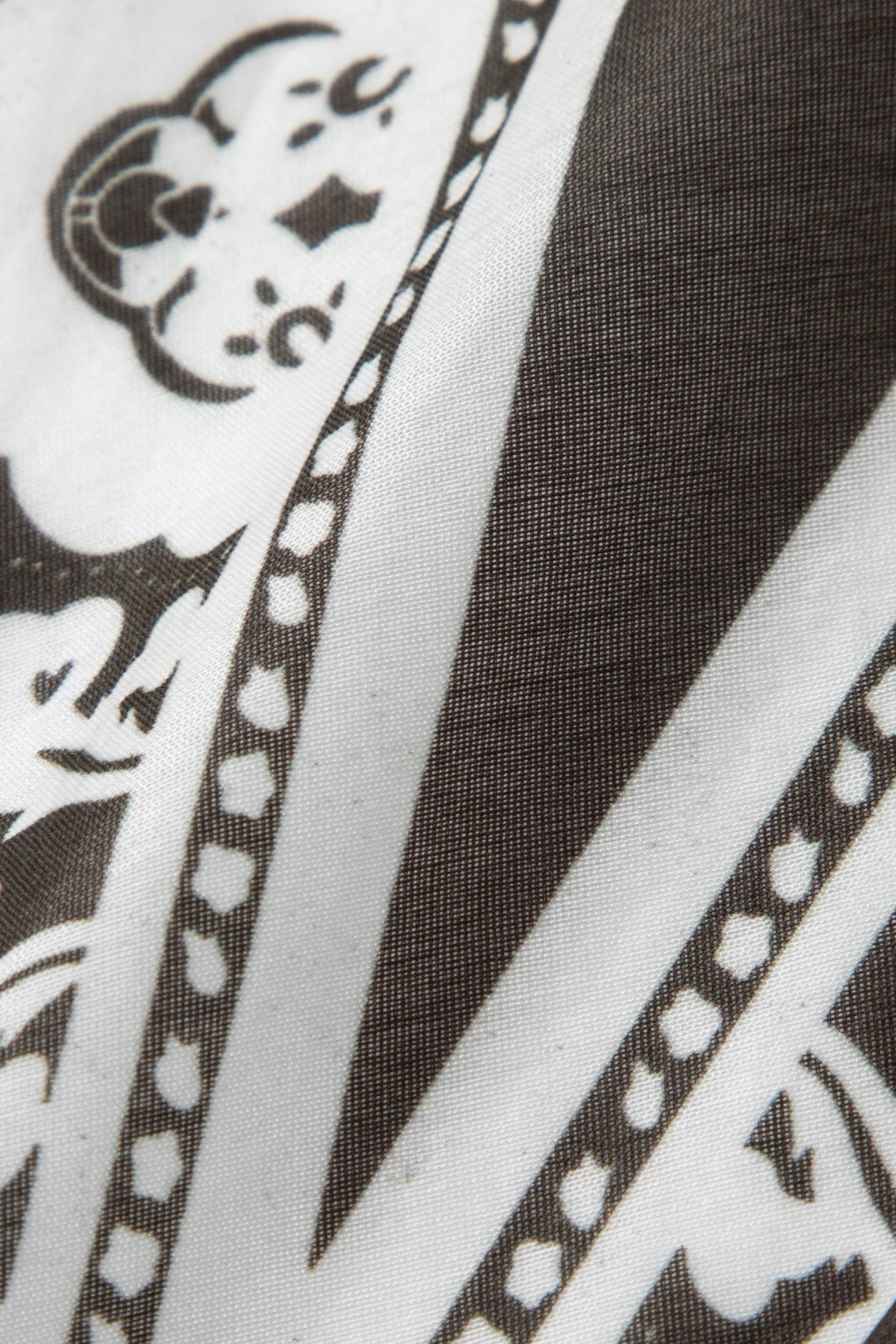 Vintage Floral Triangle Scarf