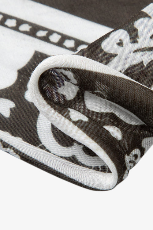 Load image 1 in gallery view. Vintage Floral Triangle Scarf
