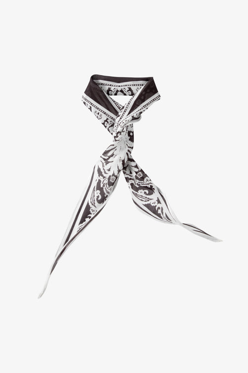 Load image 1 in gallery view. Vintage Floral Triangle Scarf