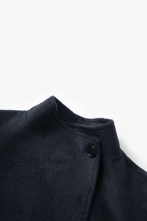 Load image 1 in gallery view. Belted Wool-Cashmere Coat