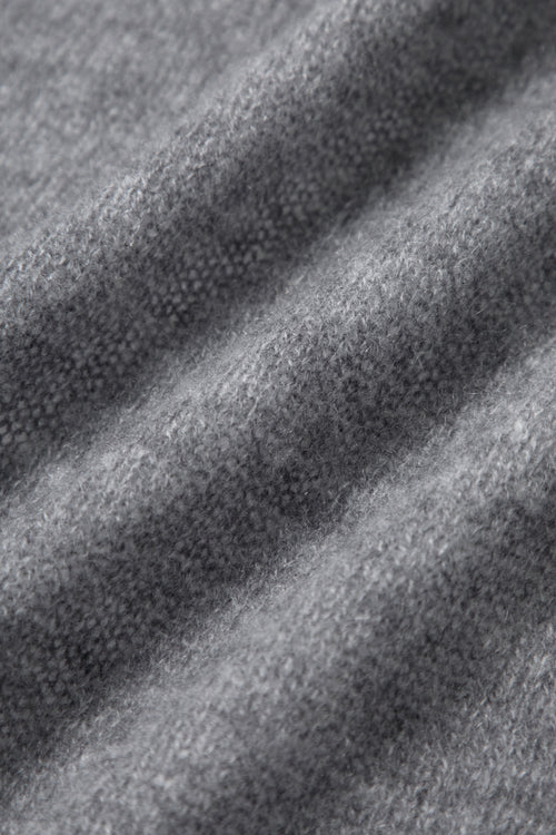 Load image 1 in gallery view. Pure Cashmere Drop-Shoulder Long-Sleeve Cardigan