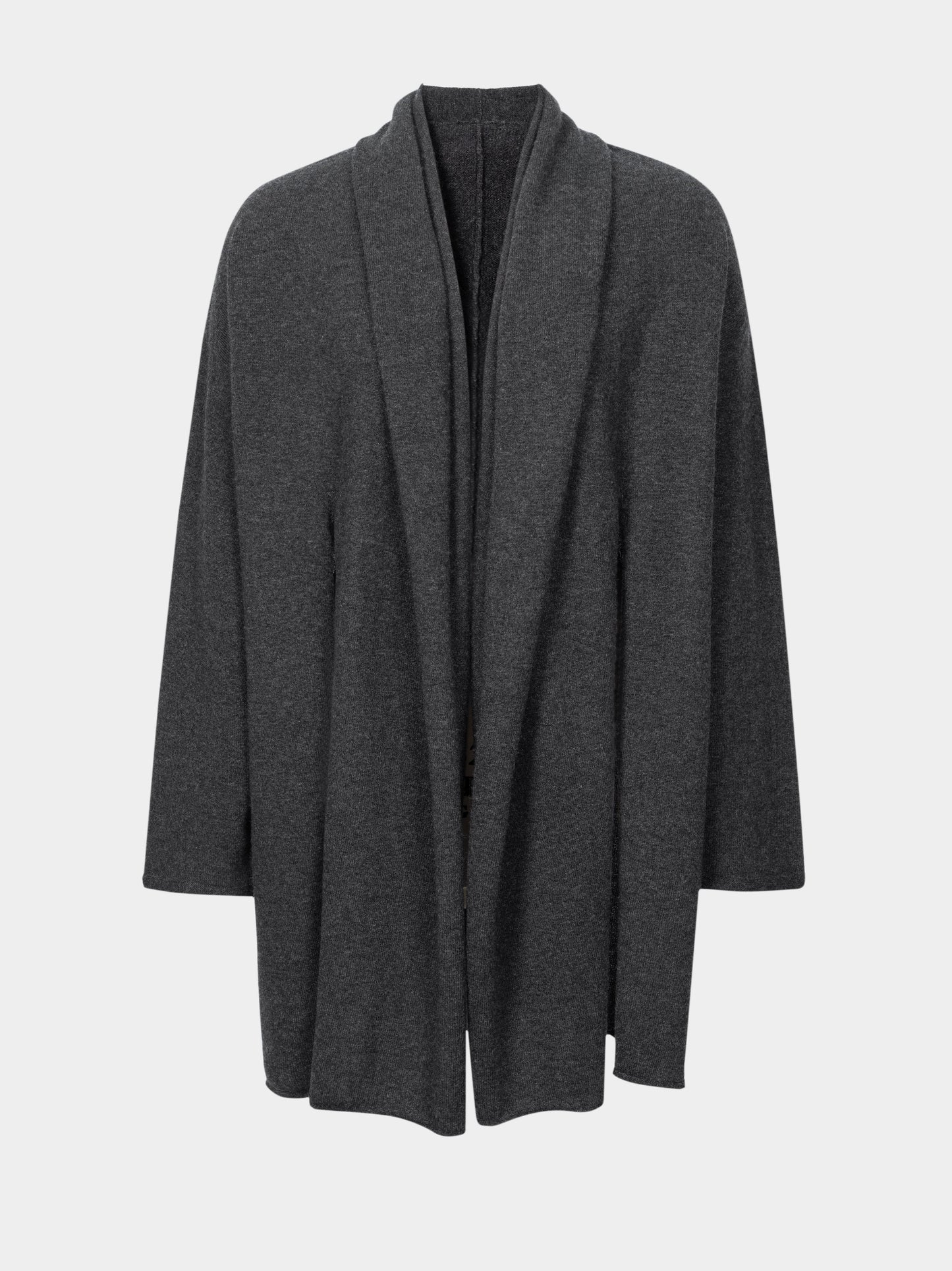 Pure Cashmere Open-Front Coatigan