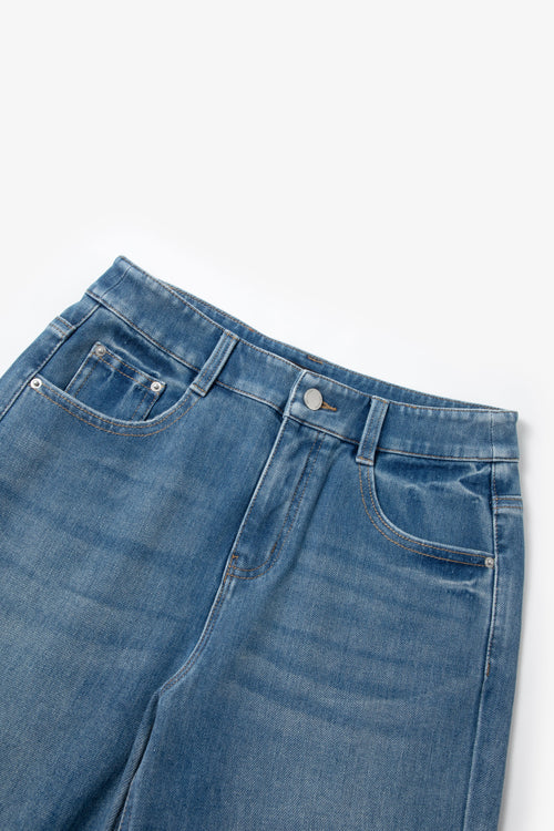 Load image 1 in gallery view. Slim Bootcut Jeans