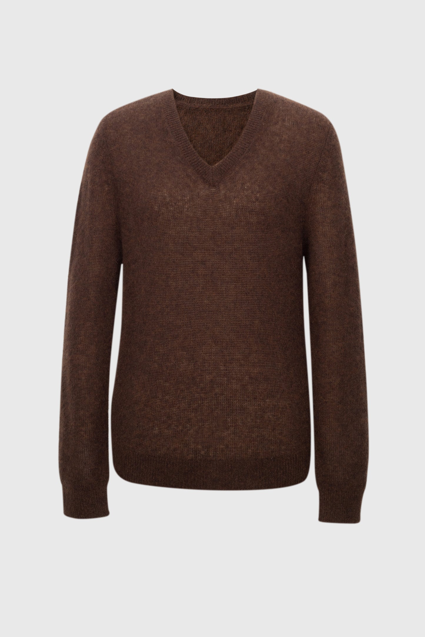Relaxed V-Neck Raglan Sweater