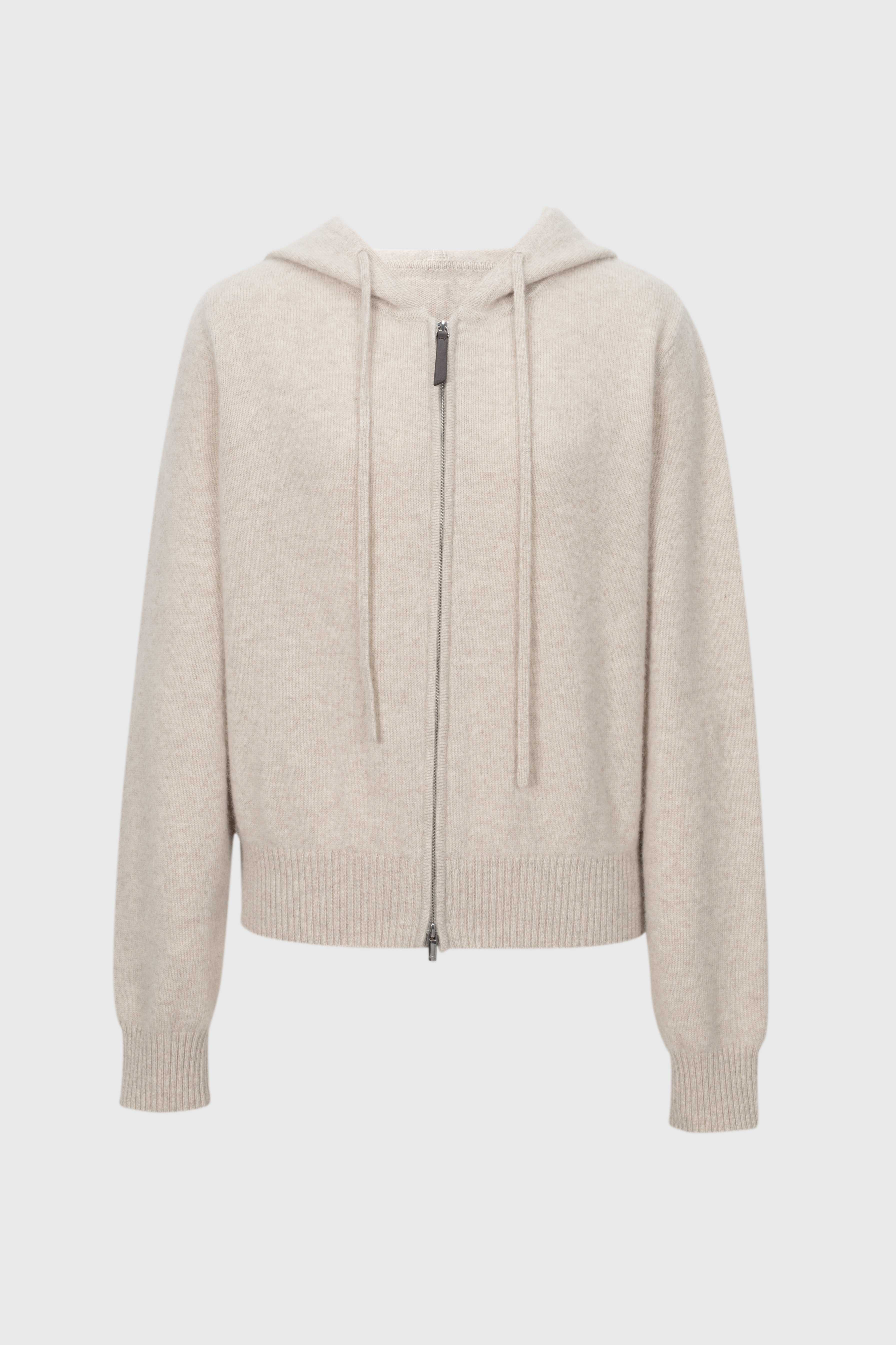 Relaxed Drop-Shoulder Cashmere Hoodie