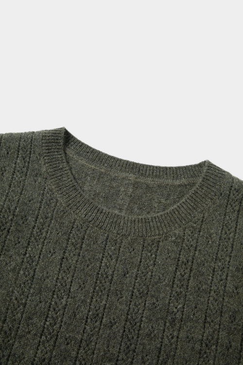 Load image 1 in gallery view. Crew Neck Short Sleeve Knit Top