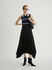 Polo Sleeveless Cotton Knit Top