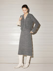 Wool Tweed Short Jacket Skirt Suit - MEILLEUR MOMENT OFFICIAL STORE NEW YORK 