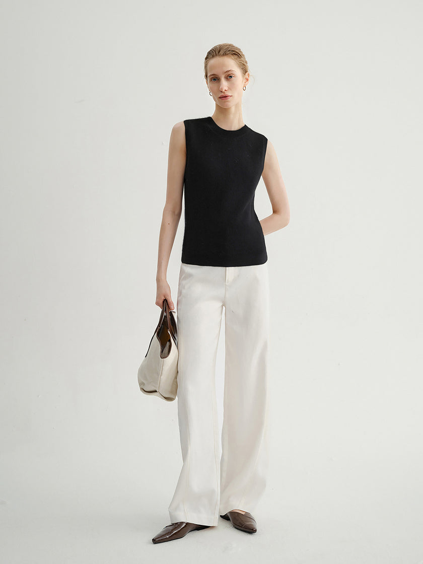 Pure Cashmere Sleeveless Top 5EA13Q213Q
