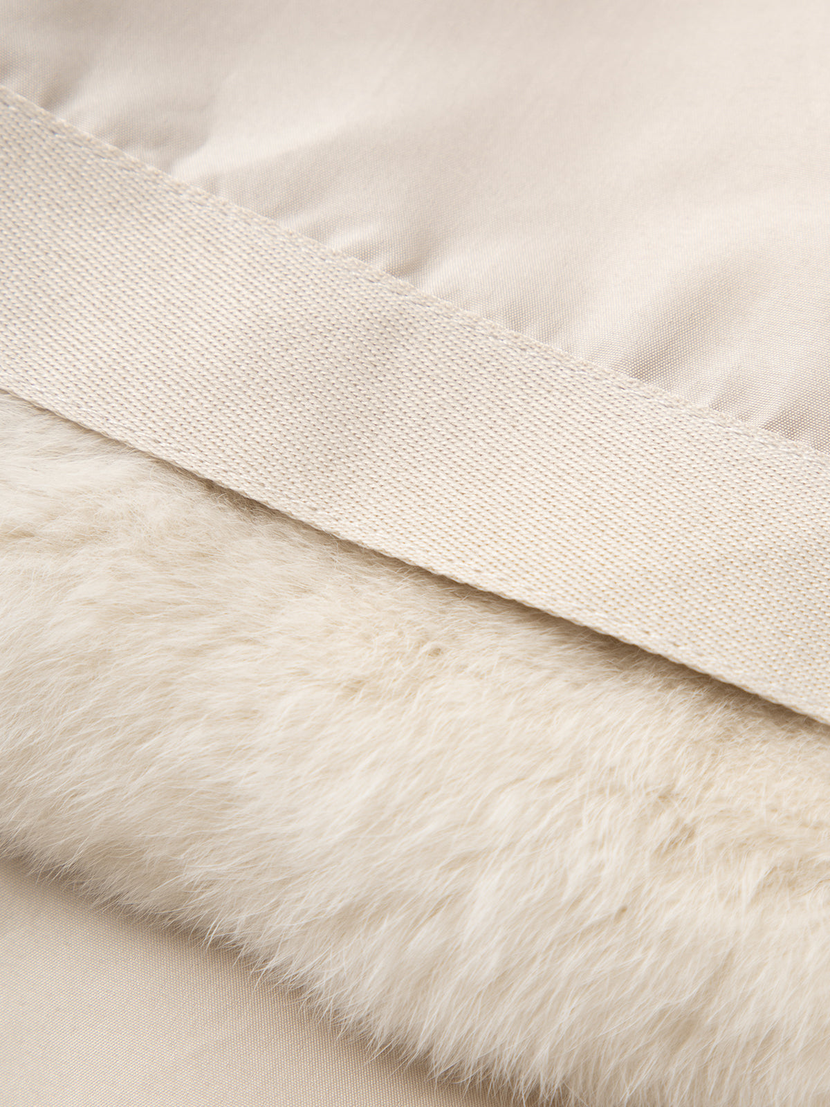 Otter Rabbit Fur Parka