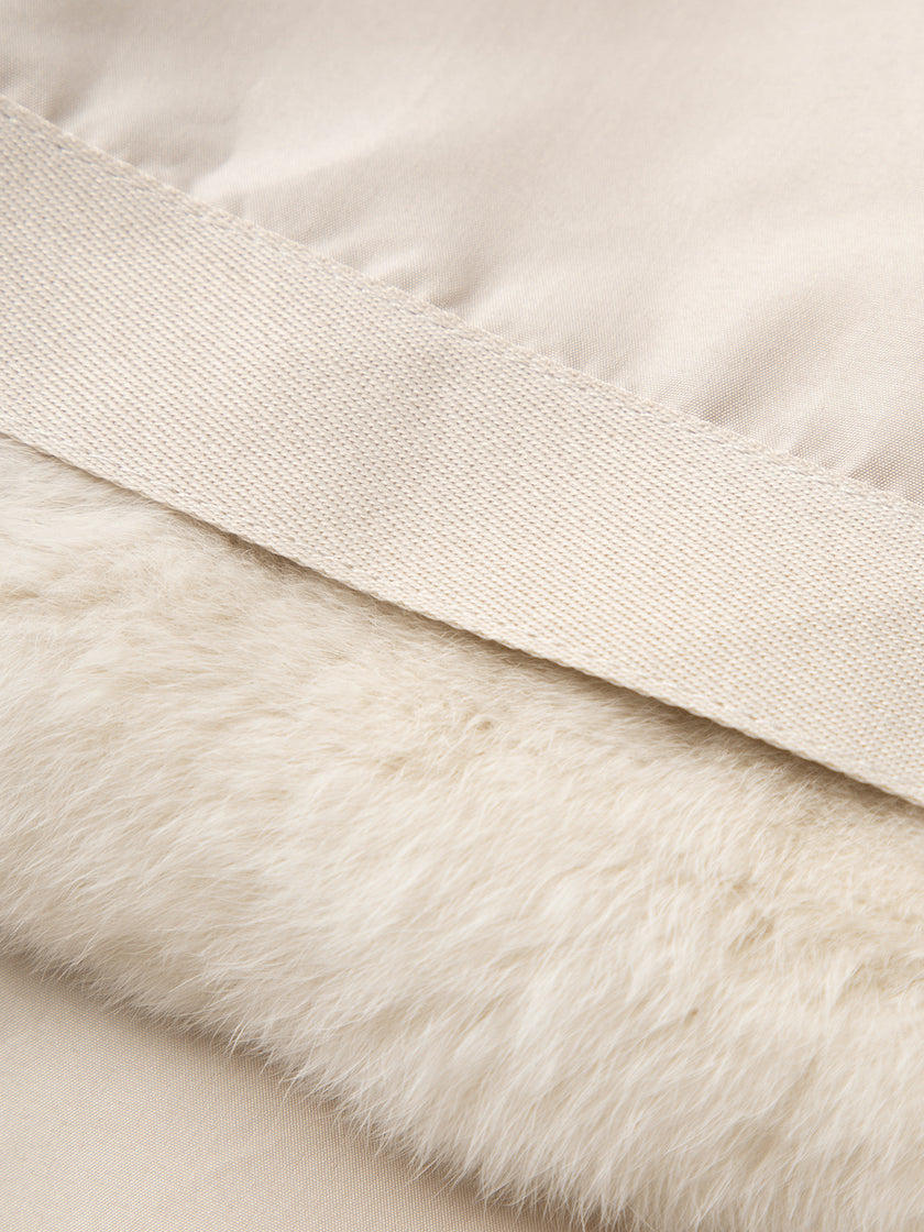 Otter Rabbit Fur Parka