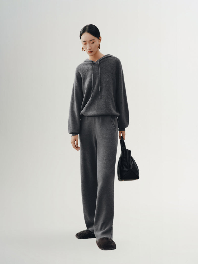 Luxury Cashmere Hoodie Sweater