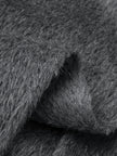 Peak Lapel Alpaca Wool Long Coat