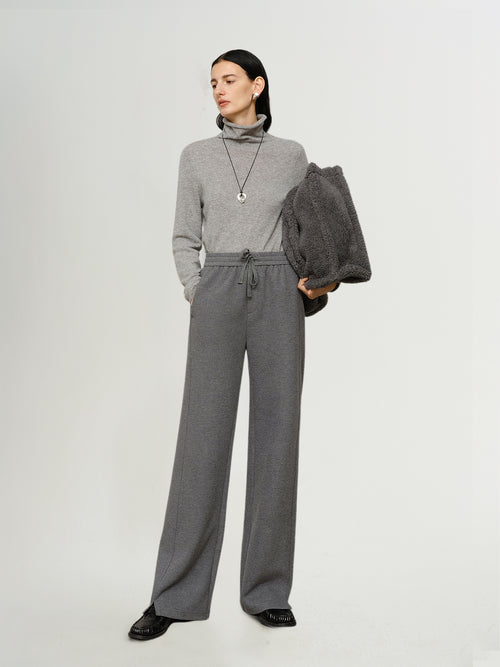 Load image 1 in gallery view. Knit Drawstring Pants