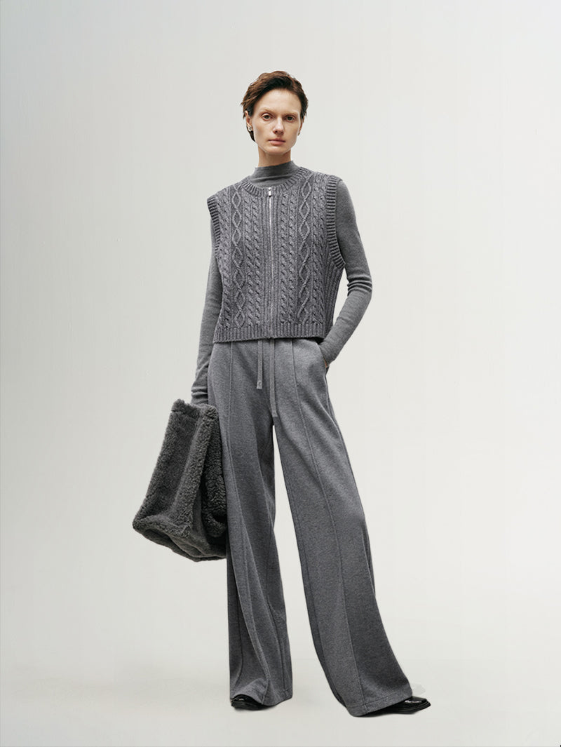 Wide Leg Trousers - MEILLEUR MOMENT OFFICIAL STORE NEW YORK 