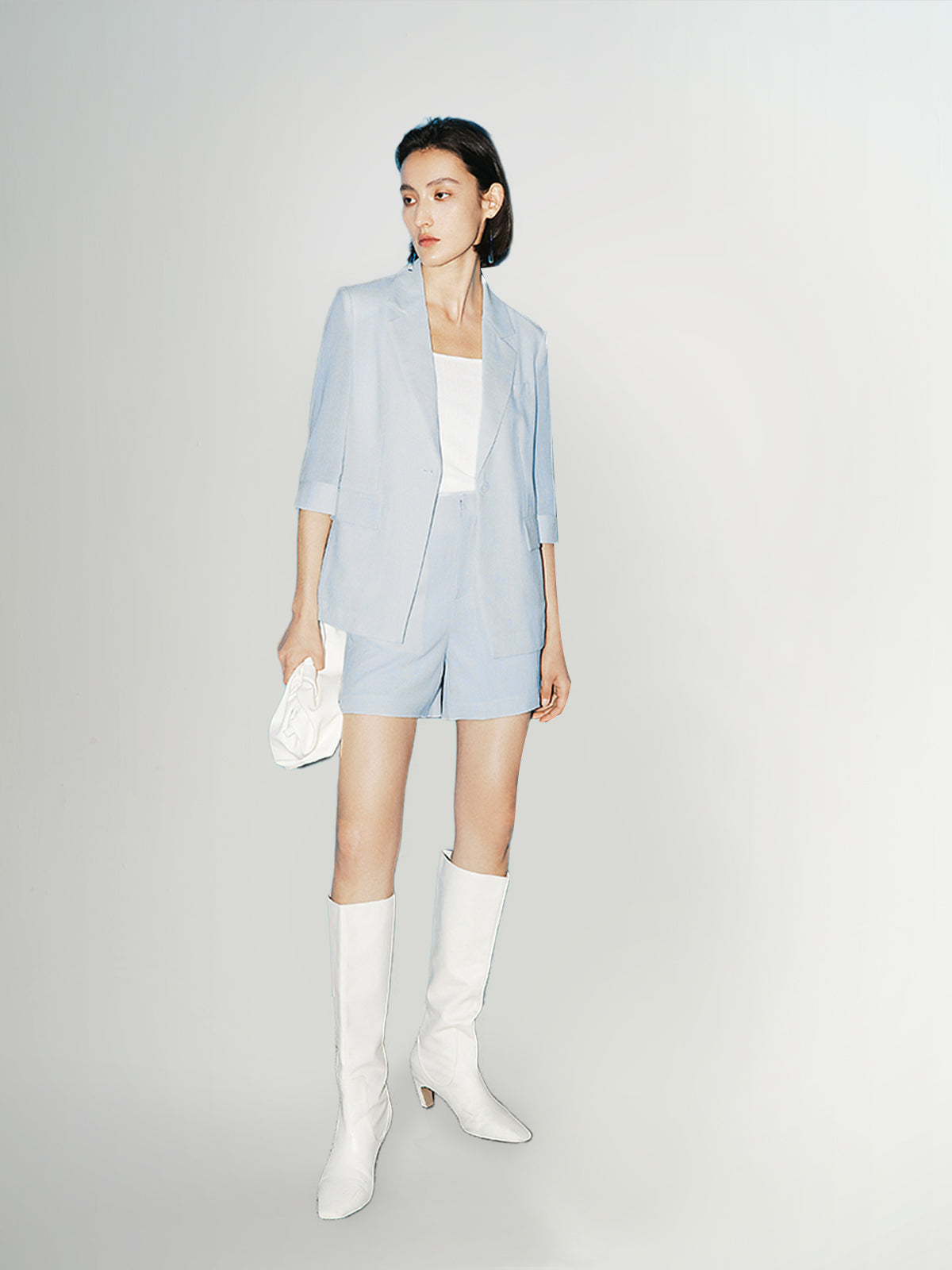 A-Line Triacetate Short Trousers