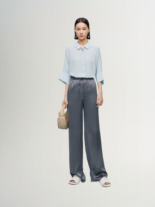 Load image 1 in gallery view. Clara Shirt - Blue