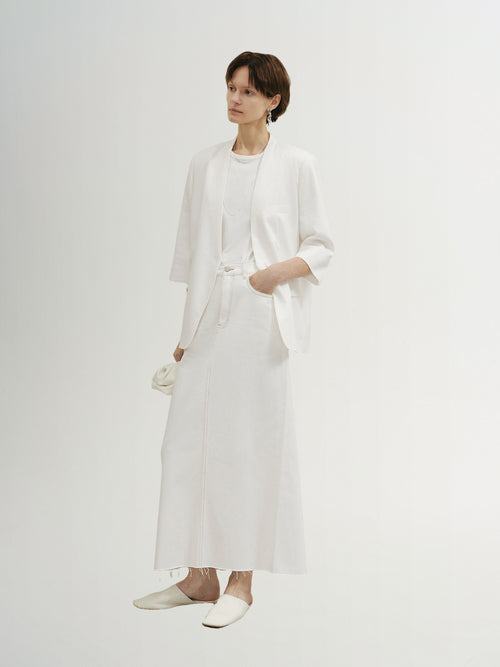 Load image 1 in gallery view. Quarter Sleeves Lyocell Blazer