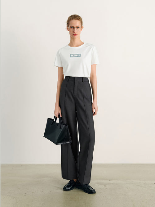 Load image 1 in gallery view. Pure Cotton T-shirt