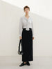 Tie-Neck Silk Shirt