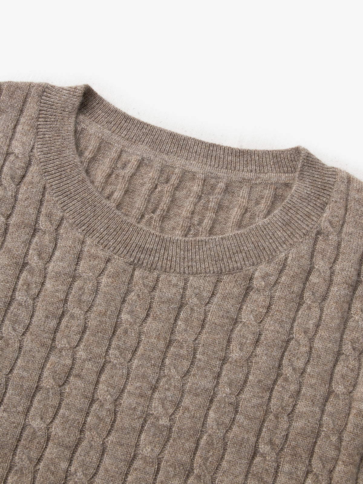 Rib Cashmere Sweater